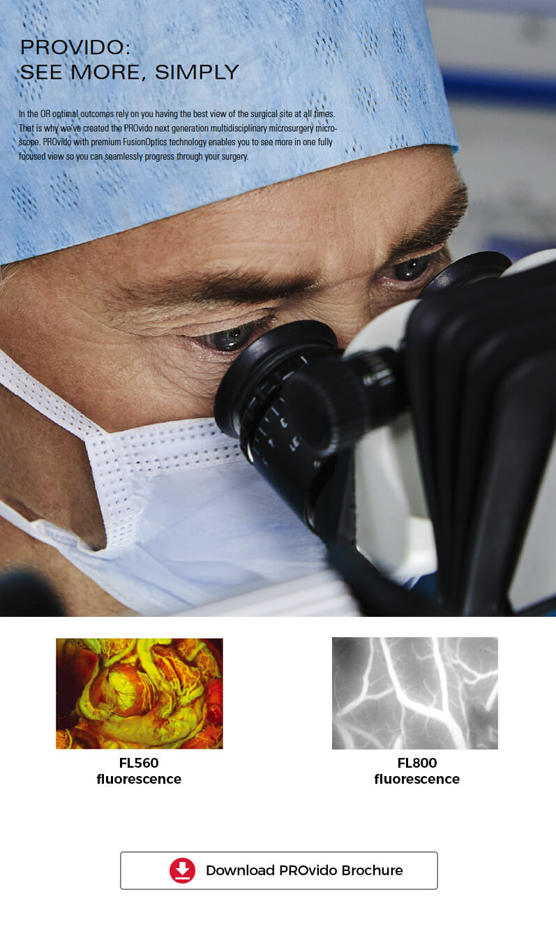 Leica's PROvido Multidisciplinary Surgical microscope sold by Select Surgical in Texas, Louisiana and Mississippi.